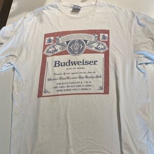 Junk food, Budweiser T-shirt